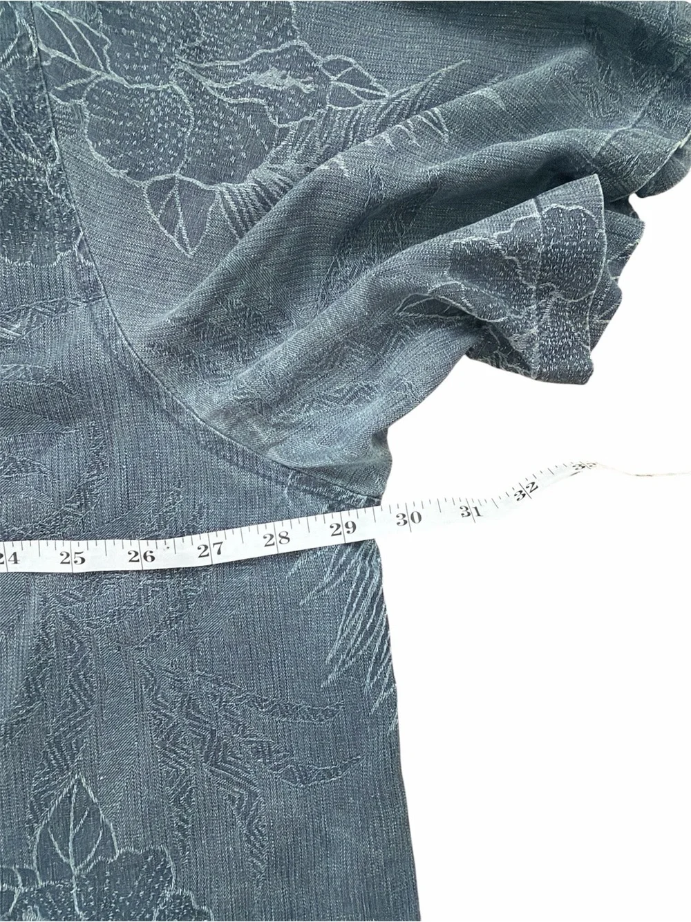 Tommy Bahama 100% Silk Blue Hawaiian Shirt XXXL Tall